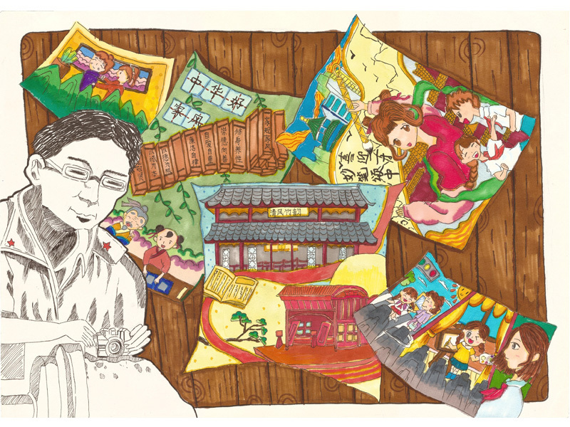 嘉兴市南湖区南湖创业aggame602班 张怡婷《镜头下的故事》.jpg